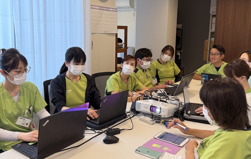 医師と同じ目線で動く「チーム医療」の実感